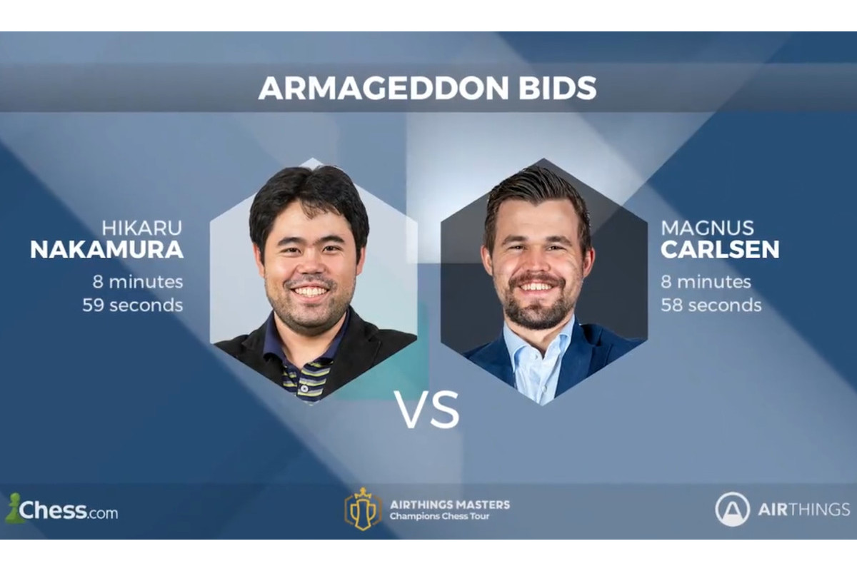 Magnus Carlsen vs GM Aram Hakobyan, Blitz Match 3+0, ChessCom