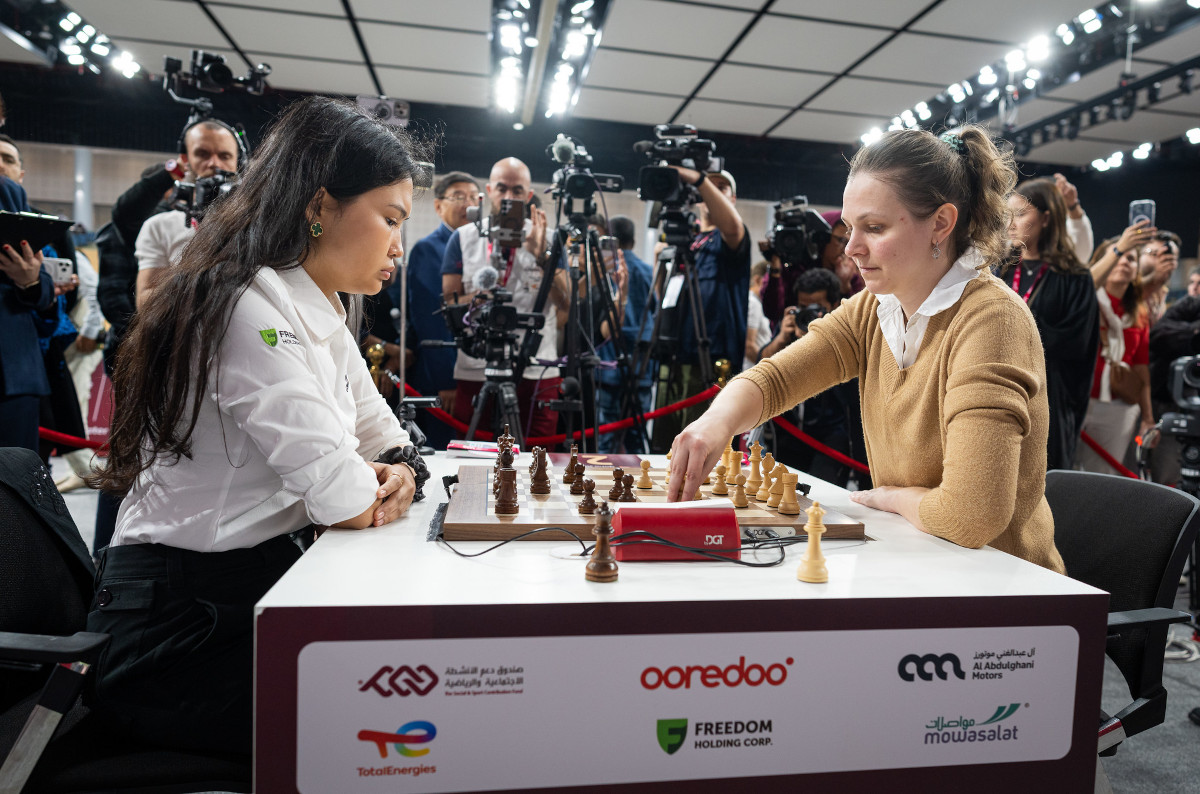 Bibisara Assaubayeva, Anna Muzychuk