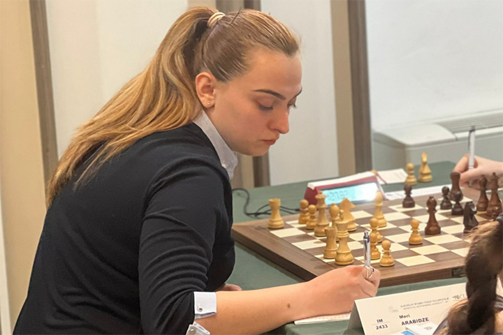 Meri Arabidze, championne d'Europe 2023 ChessBase