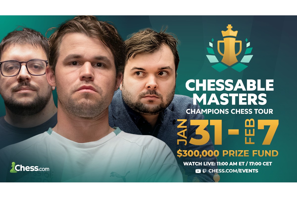 Chessable Masters, 1e étape du CCT 2024, avec Carlsen et MVL! | ChessBase
