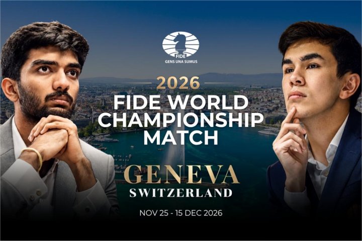 Chess news — Genève accueillera le match pour la couronne mondiale entre Gukesh et Sindarov!