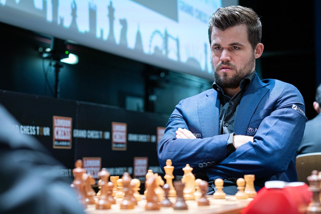 Finale du Chessable Masters Carlsen remporte le match aller dans les